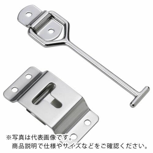 【SALE価格】TRUSCO 車体ドア留め金具 縦型・ステンレス製 167mm 1組(袋)=1個 (...