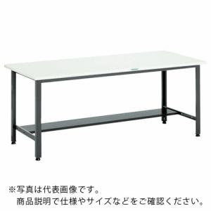 【SALE価格】TRUSCO 中荷重作業台(500kg)AEW型 1500X900XH740 基本タイプ ダークグレー色 ( AEWS-1590 (1500X900MM 500KG) ) トラスコ中山(株)｜orangetool