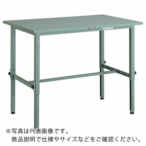 【SALE価格】TRUSCO 軽荷重作業台高さ調節式(150kg)AEM型 1200X600XH65...