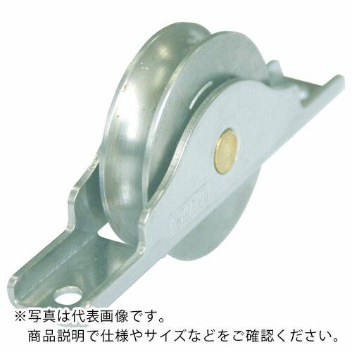 【SALE価格】TRUSCO ステンレス ベアリング戸車(木製建具用) 丸型(コ型枠) Φ42 (2...