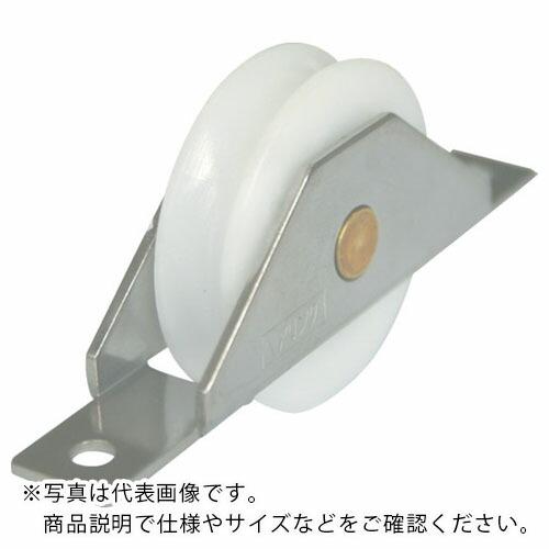 【SALE価格】TRUSCO ベアリング戸車(木製建具用) 丸型(平板枠) Φ35 (2個入) ( ...