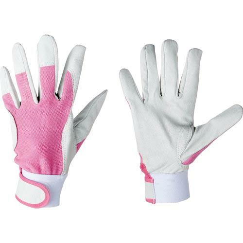 TRUSCO マジック式革手袋 Sサイズ ( TYK-129S (S) ) トラスコ中山(株)
