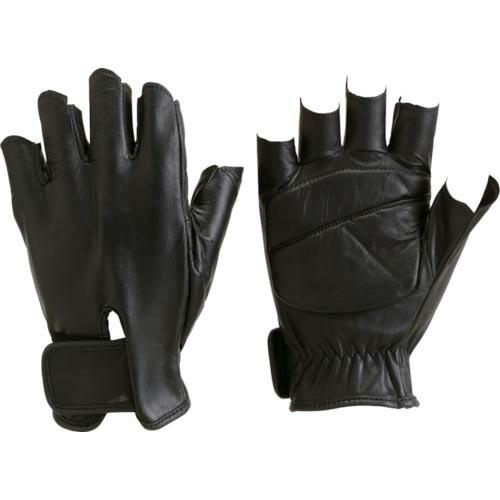 TRUSCO 防振防滑手袋 ハーフフィンガー LLサイズ ( TPG855-LL (LL) ) トラ...