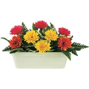 ユニット 造花ミニプランター ガーベラ ( 935-34 ) ユニット(株) (メーカー取寄)｜orangetool