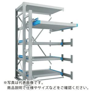 【SALE価格】TRUSCO フルスライダーラック スライド4段 スチール板付 連結 ( NSFP-24-4R (ストローク800MM) ) トラスコ中山(株)｜orangetool