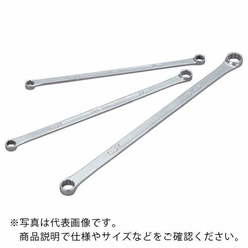 TONE 両口超ロングめがねレンチ(ストレート) 対辺寸法16×18mm メッキ処理 ( M05-1...