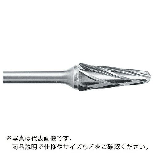 スーパー スーパー超硬バー アルミカット ロー付タイプ シャンク径6mm テーパー型 刃径:9.5 ...