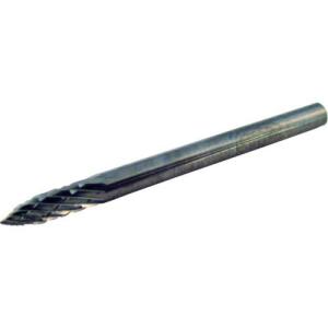 スーパー スーパー超硬バー オール超硬タイプ ポイント型(ダブルカット)刃径:3.0mm 刃長:9.5mm 軸径:3.0mm ( SB4A01 ) (株)スーパーツール｜orangetool