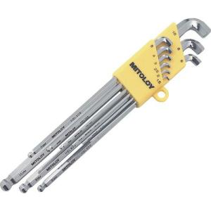 ミトロイ L型ホローレンチ ボールポイントスタビーロングmmホルダー9本組 ( HBL900S ) 水戸工機(株)｜orangetool