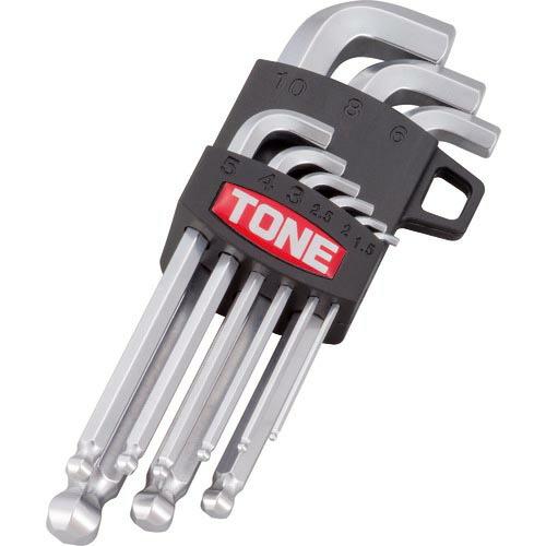 TONE ボールポイント六角棒レンチセット マスターツール首下ショートボールポイントL形レンチセット...