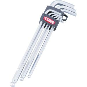 TONE ボールポイント六角棒レンチセット マスターツールロングボールポイントL形レンチセット 9点セット ( BL900 ) TONE(株)｜orangetool