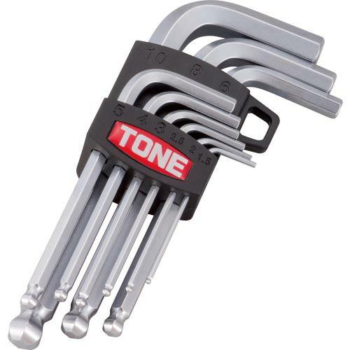 TONE マスターツールボールポイントL形レンチセット ( BS900 ) TONE(株)