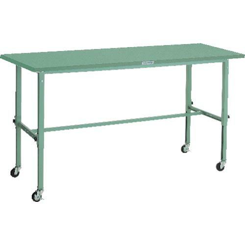 【SALE価格】TRUSCO 軽荷重作業台高さ調節式(80kg)AEM型 1800X750XH719...