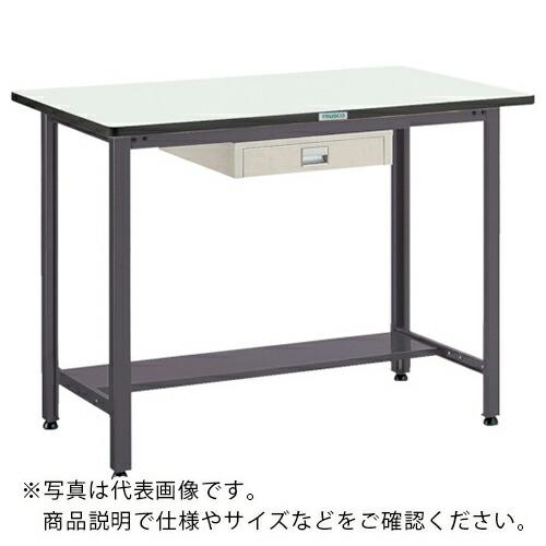 TRUSCO 中荷重立作業台(500kg)HAEW型 1800X900XH885 薄型1段引出付 ダ...