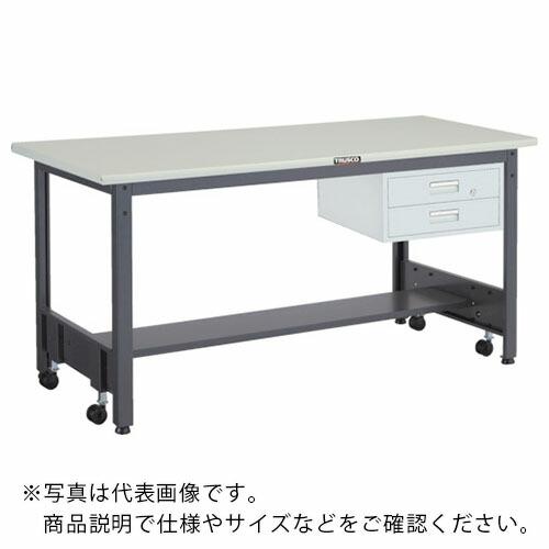 【SALE価格】TRUSCO 中荷重作業台(500kg)CFW型 1800X900XH740 2段引...