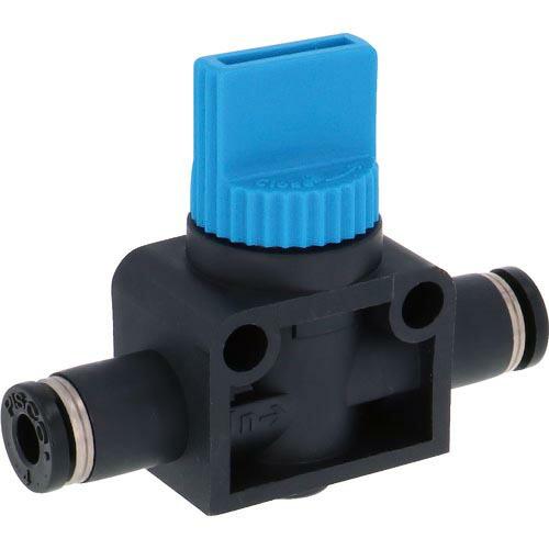 PISCO ハンドバルブ ユニオンストレート3方弁チューブ4出力4 ( HV4-4 )