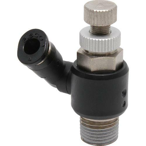 PISCO スピードコントローラ フリー メーターアウト制御チューブ4ネジR1/8 ( JSS4-0...