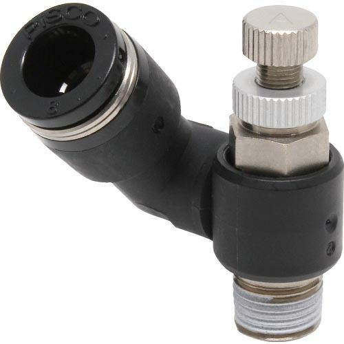 PISCO スピードコントローラ フリー メーターアウト制御チューブ8ネジR1/8 ( JSS8-0...