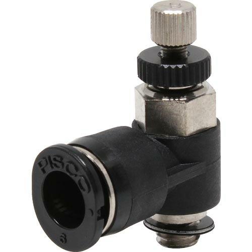 PISCO スピードコントローラ エルボ メーターイン制御チューブ6ネジM5X08 ( JSC6-M...