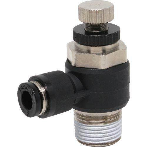 PISCO スピードコントローラ エルボ メーターイン制御チューブ6ネジR3/8 ( JSC6-03...