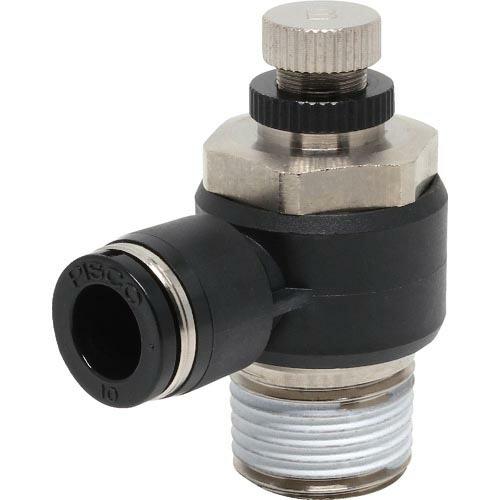 PISCO スピードコントローラ エルボ メーターイン制御チューブ10ネジR1/2 ( JSC10-...
