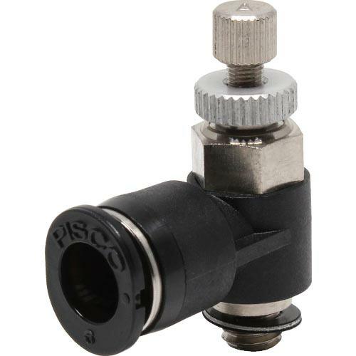 PISCO スピードコントローラ エルボ メーターアウト制御チューブ6ネジM5X08 ( JSC6-...