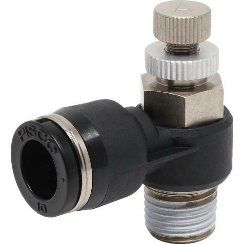 PISCO スピードコントローラ エルボ メーターアウト制御チューブ10ネジR1/4 ( JSC10...