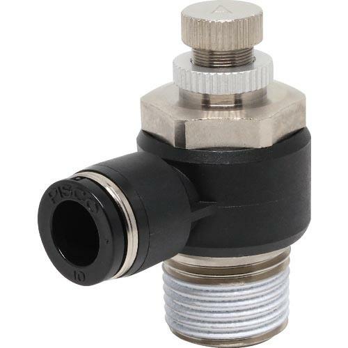 PISCO スピードコントローラ エルボ メーターアウト制御チューブ10ネジR1/2 ( JSC10...