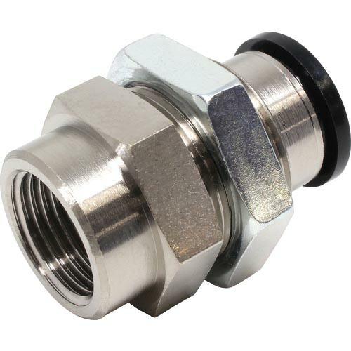 PISCO チューブフィッティング メス隔壁ストレート チューブ12 接続口径R3/8 ( PMF1...