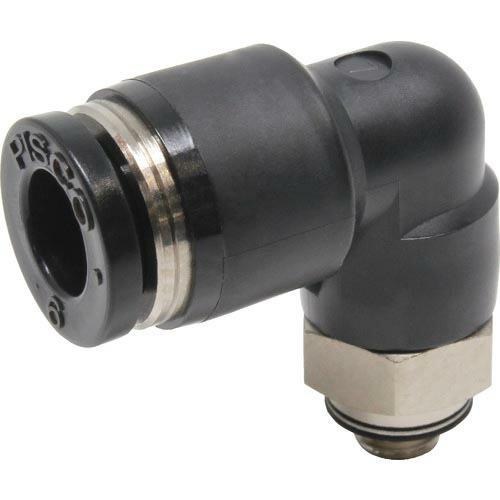 PISCO チューブフィッティング エルボ 適合外径6mm 接続口径M5×0.8 ( PL6-M5 ...