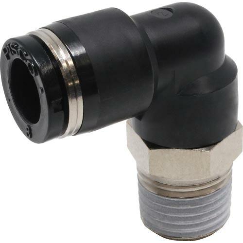 PISCO チューブフィッティング エルボ 適合外径8mm 接続口径R1/4 ( PL8-02 )