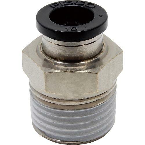 PISCO チューブフィッティング ストレート 適合外径10mm 接続口径R1/2 ( PC10-0...