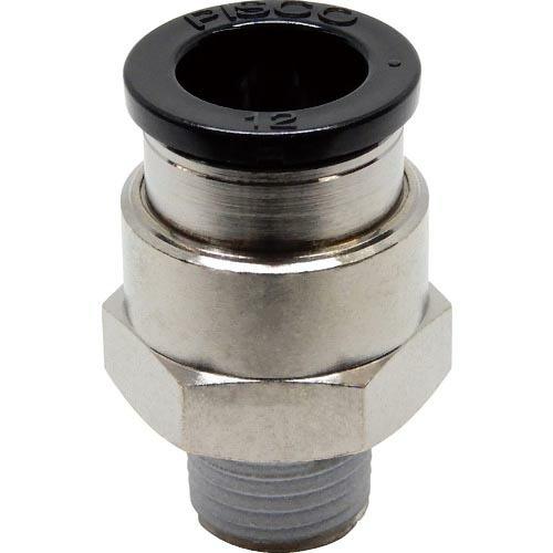 PISCO チューブフィッティング ストレート 適合外径12mm 接続口径R1/4 ( PC12-0...