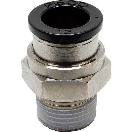 PISCO チューブフィッティング ストレート 適合外径12mm 接続口径R3/8 ( PC12-0...