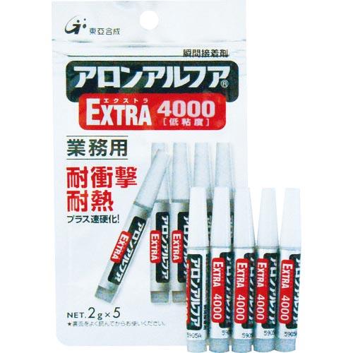 【SALE価格】アロン アロンアルファ EXTRA 4000 2g(5本入) ( AA-4000-0...
