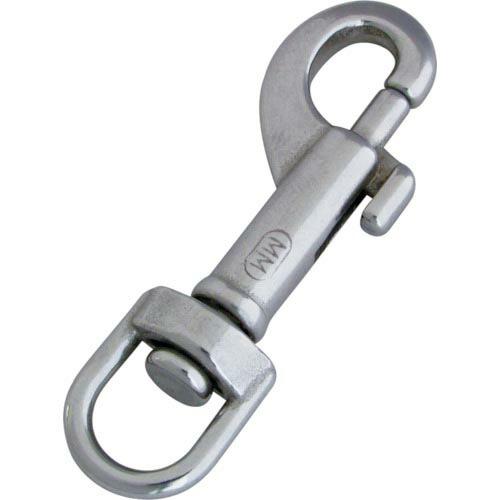 水本 フック ステンレス ナスカン 使用荷重0.29kN ( B-126 ) (株)水本機械製作所
