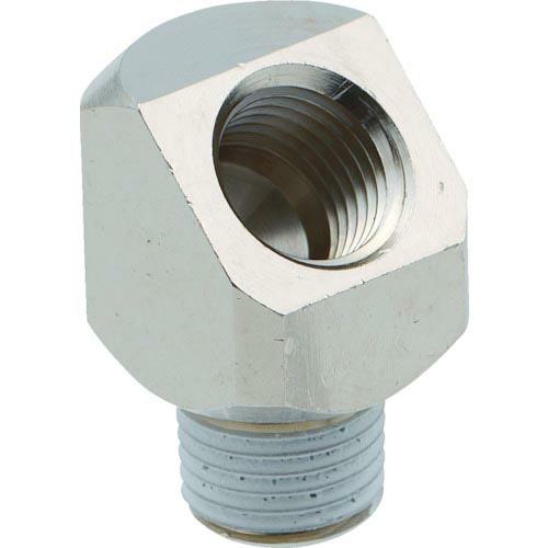 【SALE価格】チヨダ 配管継手 45度エルボ Rc3/8・R3/8 ( PL45-3F-3M )