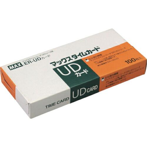 MAX タイムレコーダ ER-180UD用タイムカード ( ER-UDCARD ) マックス(株)