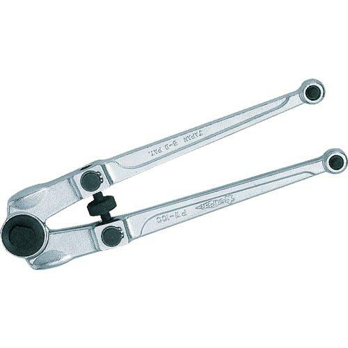 【SALE価格】スーパー ピンスパナ 口開き(ピンの中心):18~100 全長:250mm ( PW...