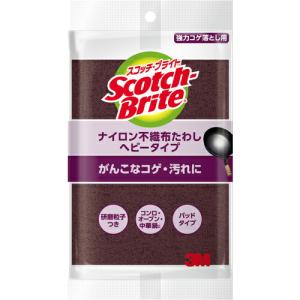【SALE価格】3M スコッチ・ブライト ナイロン不織布たわし ヘビータイプ ( M-51 ) スリーエム ジャパン(株)ホームインプルーブメント販売部｜orangetool
