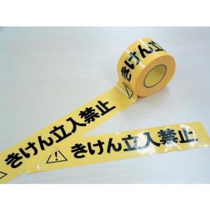 【SALE価格】日東エルマテ 危険標示テープ きけん立入禁止 60mm×50m ( DM1 ) 日東エルマテリアル(株)｜orangetool