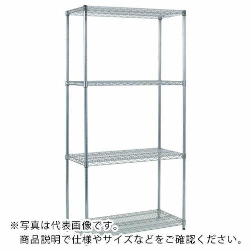 TRUSCO スチール製メッシュラック W905XD305XH1838 4段 ( TME-6334 ...