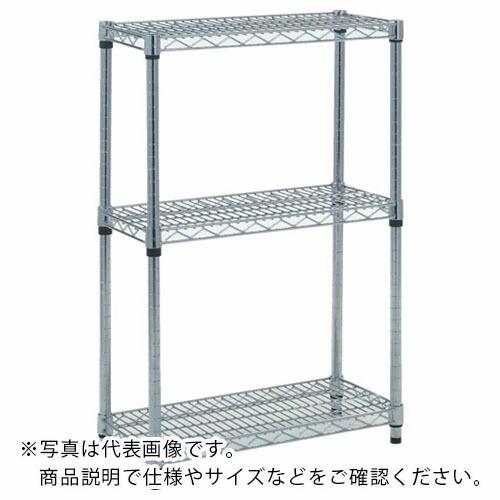 TRUSCO スチール製メッシュラック W905XD457XH923 3段 ( TME-3343 )