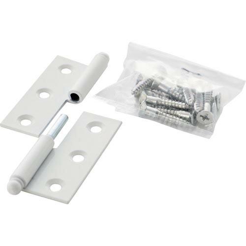 【SALE価格】TRUSCO スチール製抜き差し蝶番 左用 (1組(袋)=2個入) ( 225-50...