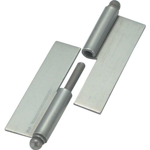 【SALE価格】TRUSCO スチール製抜き差し蝶番 穴ナシ 右用 (1組(袋)=2個入) ( 22...
