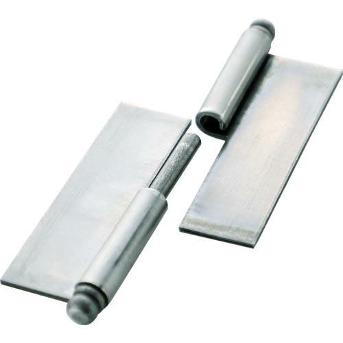 【SALE価格】TRUSCO スチール製抜き差し蝶番 穴ナシ 右用 (1組(袋)=2個入) ( 22...