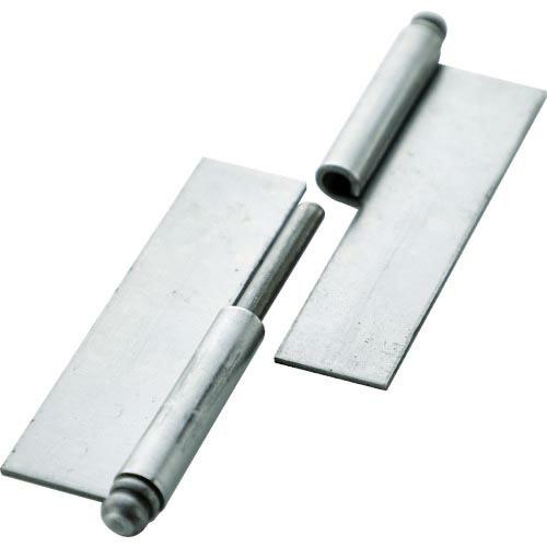【SALE価格】TRUSCO スチール製抜き差し蝶番 穴ナシ 右用 (1組(袋)=2個入) ( 22...