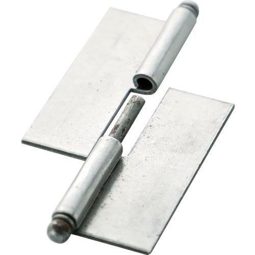 【SALE価格】TRUSCO スチール製抜き差し蝶番 穴ナシ 左用 (1組(袋)=2個入) ( 22...