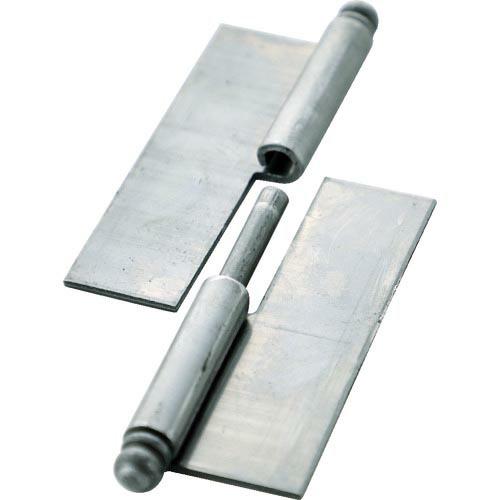 【SALE価格】TRUSCO スチール製抜き差し蝶番 穴ナシ 左用 (1組(袋)=2個入) ( 22...