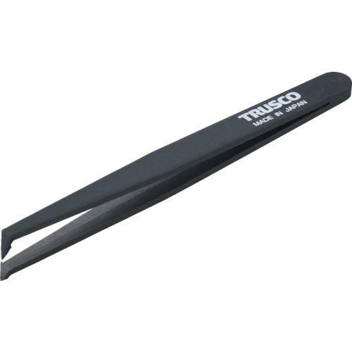 TRUSCO プラスチック製ピンセット 120mm 先曲型 ( TPP-232 ) トラスコ中山(株...